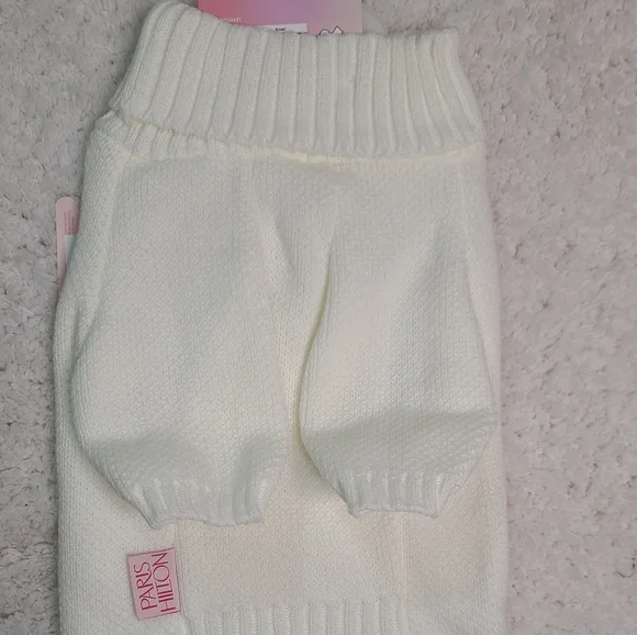 Paris Hilton 3D HEART VALENTINES DAY DOG Knit Sweater - Picture 7 of 11